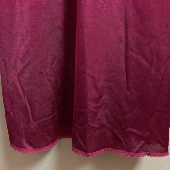 VTG Maidenform Women Slip Dress Sz 38 Babydoll Chemise Cami Coquette Whimsigoth - Picture 7 of 12